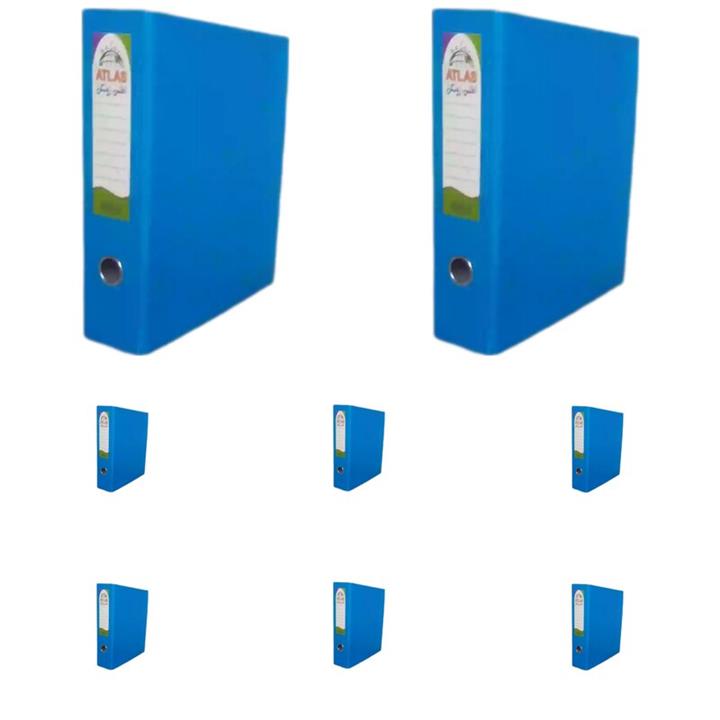 زونکن اطلس مدل A4فانتزی آبی ( بسته 8 عددی)